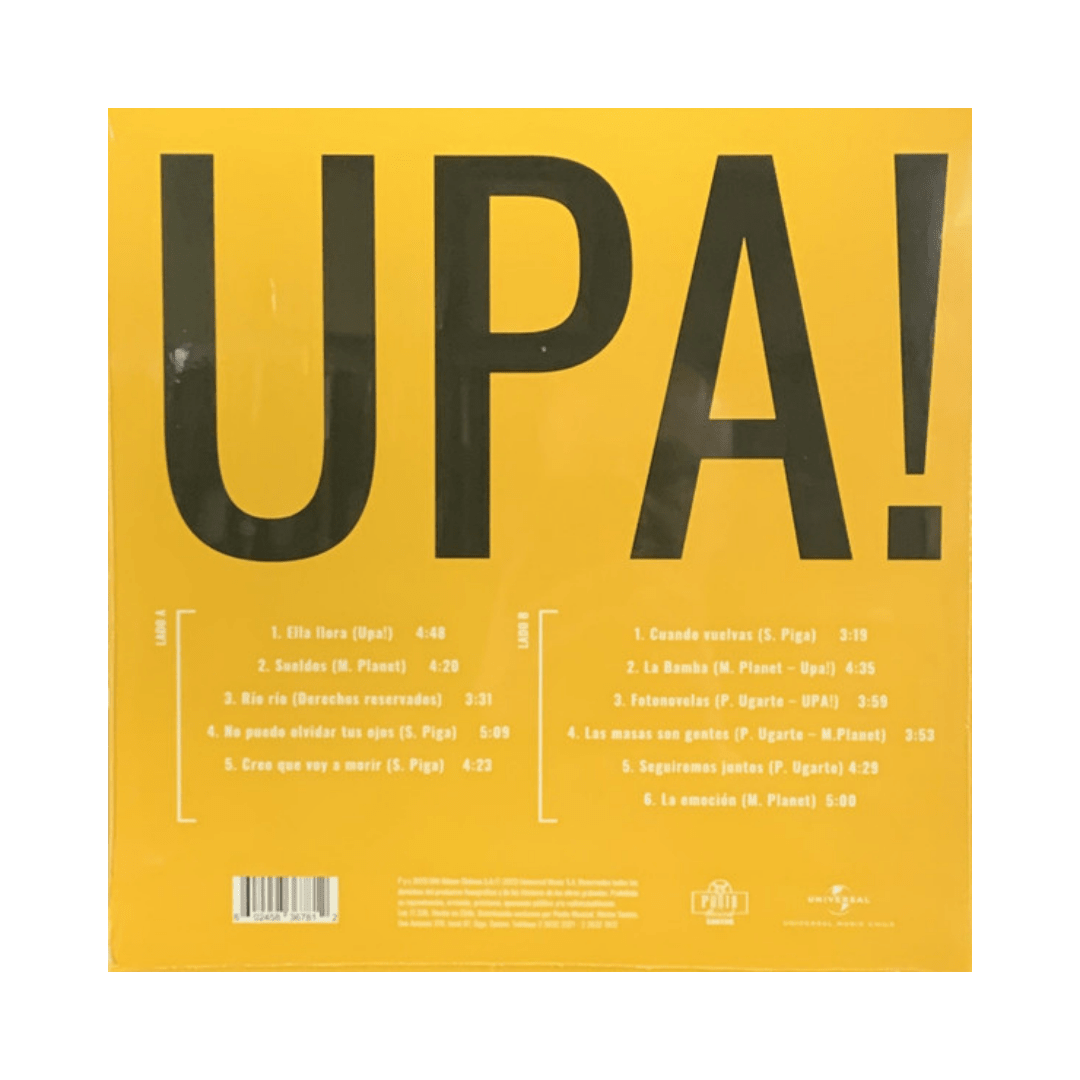 Upa! Grandes Exitos Vinilo2
