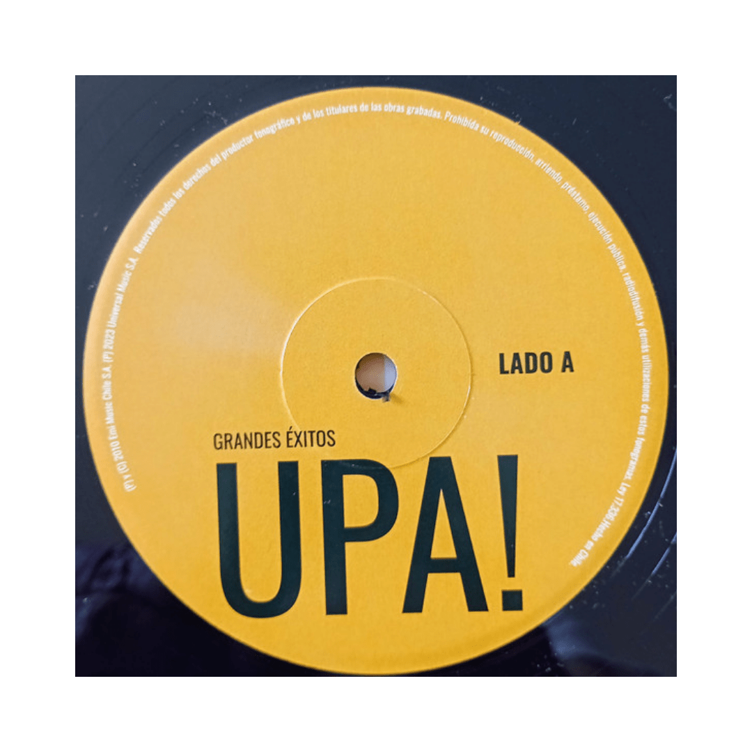 Upa! Grandes Exitos Vinilo3