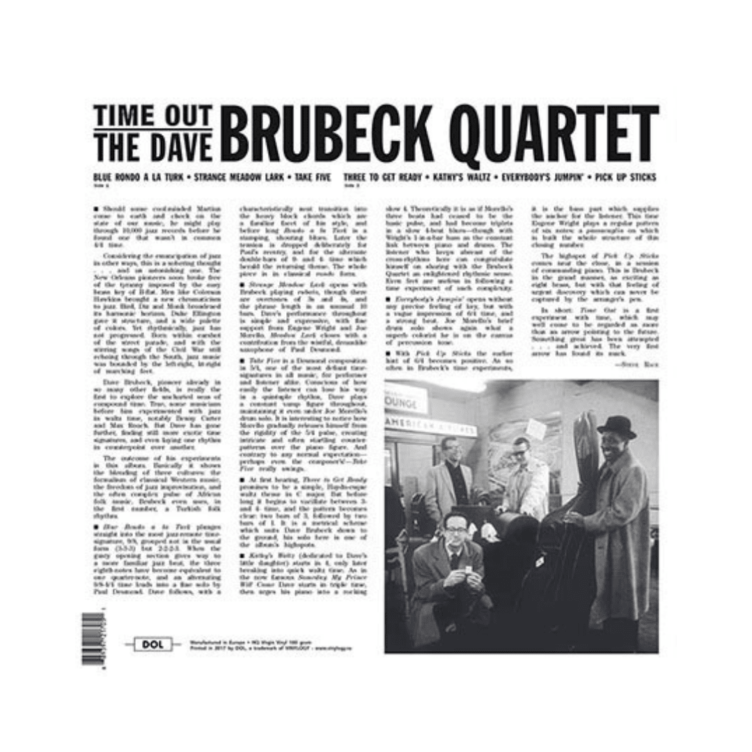 The Dave Brubeck Quartet Brubeck Time Vinilo2