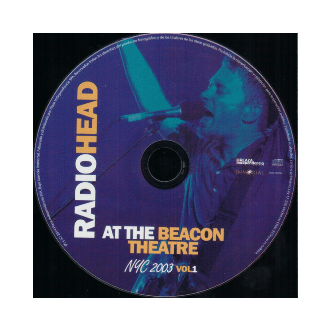 Radiohead At The Beacon Theatre, Nyc 2003 Vol 1 Cd3