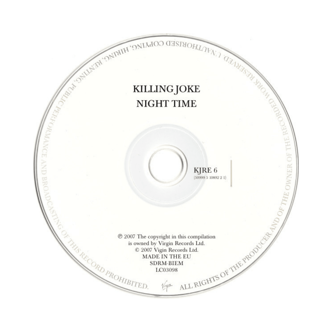 KILLING JOKE NIGHT TIME Cd3