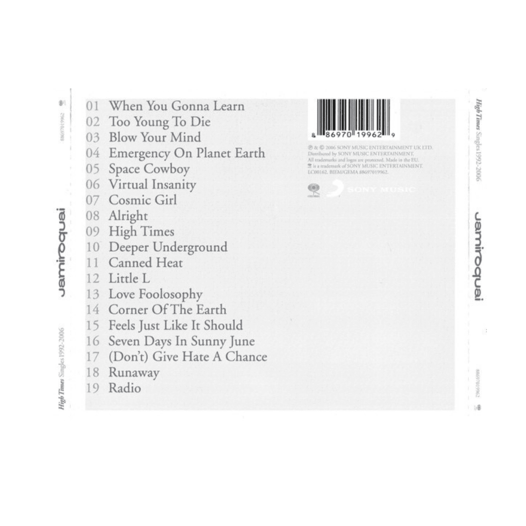 Jamiroquai High Times Singles 1992-2006 CD2