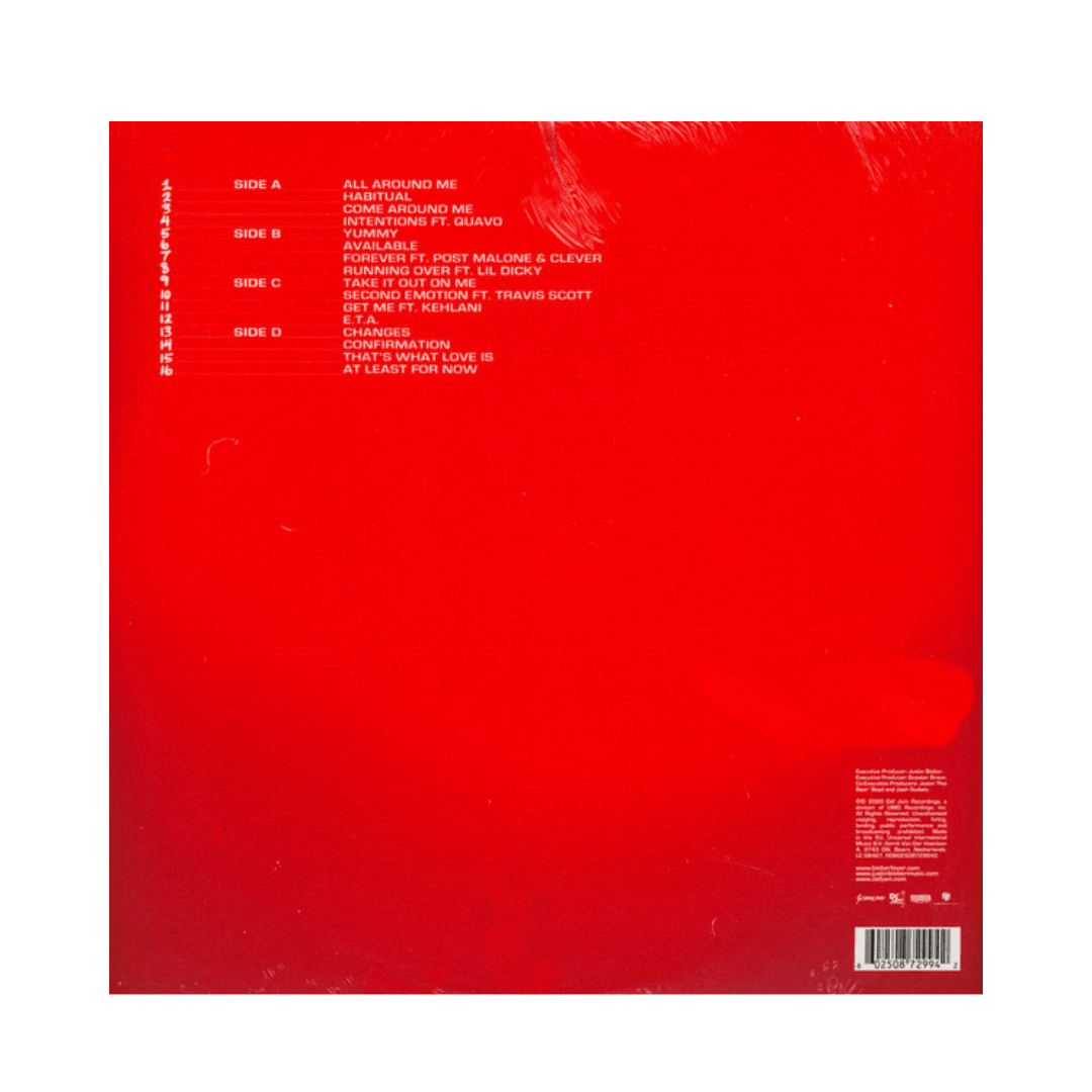 Justin Bieber Changes Vinilo2