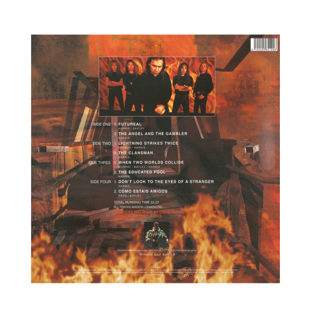 Iron Maiden Virtual Xi Vinilo2