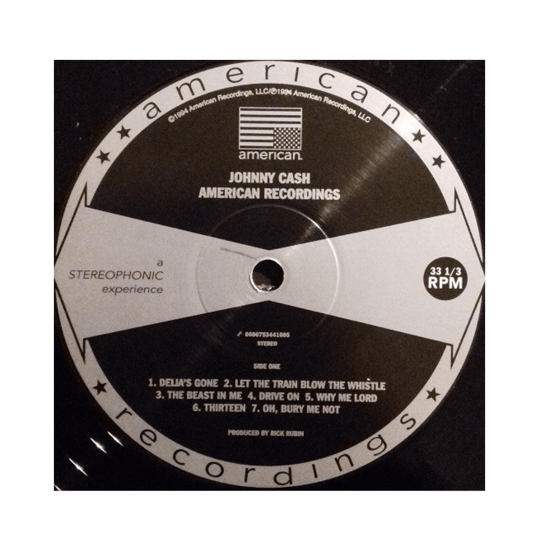 Johnny Cash American Recordings Vinilo3
