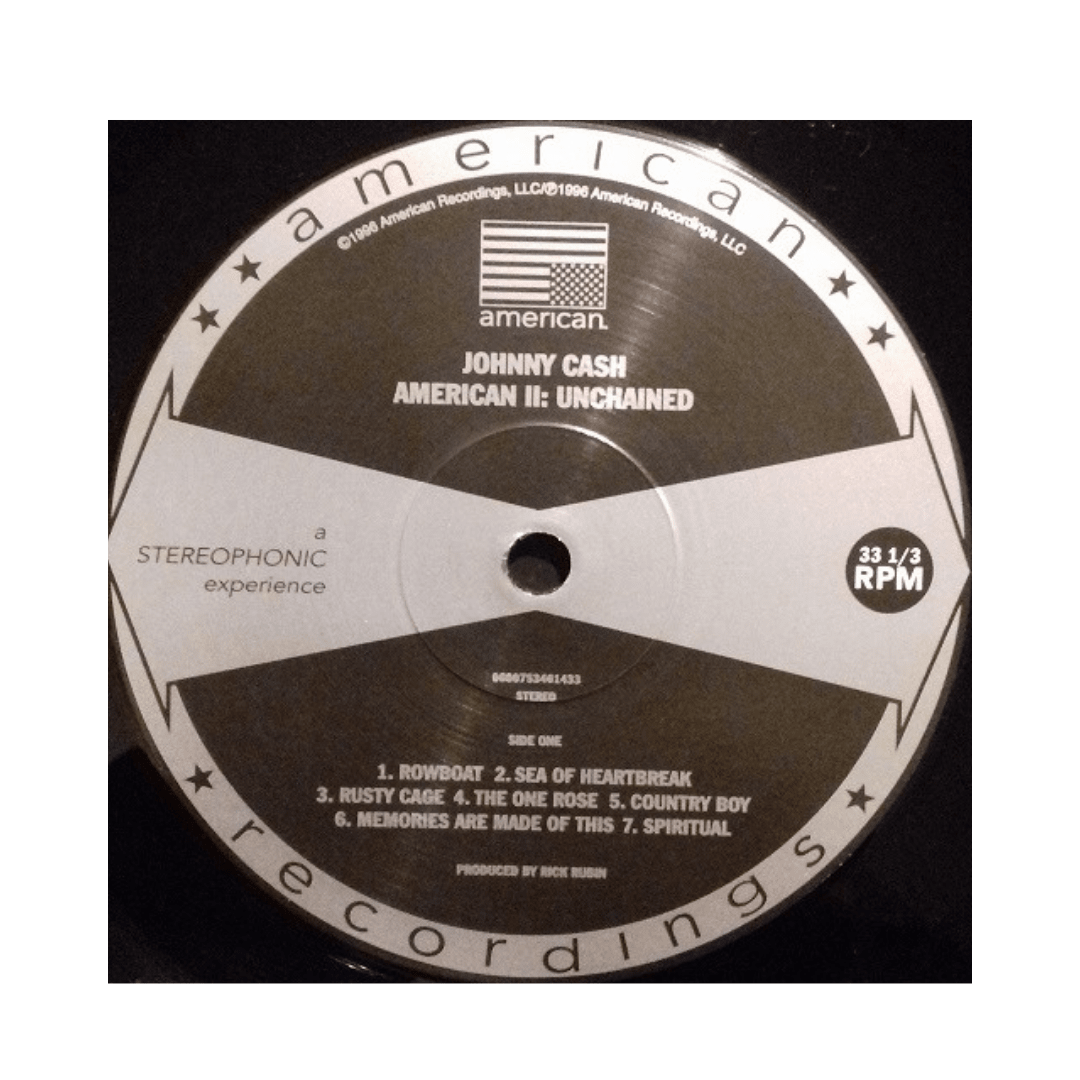 Johnny Cash American II: Unchaine Vinilo3