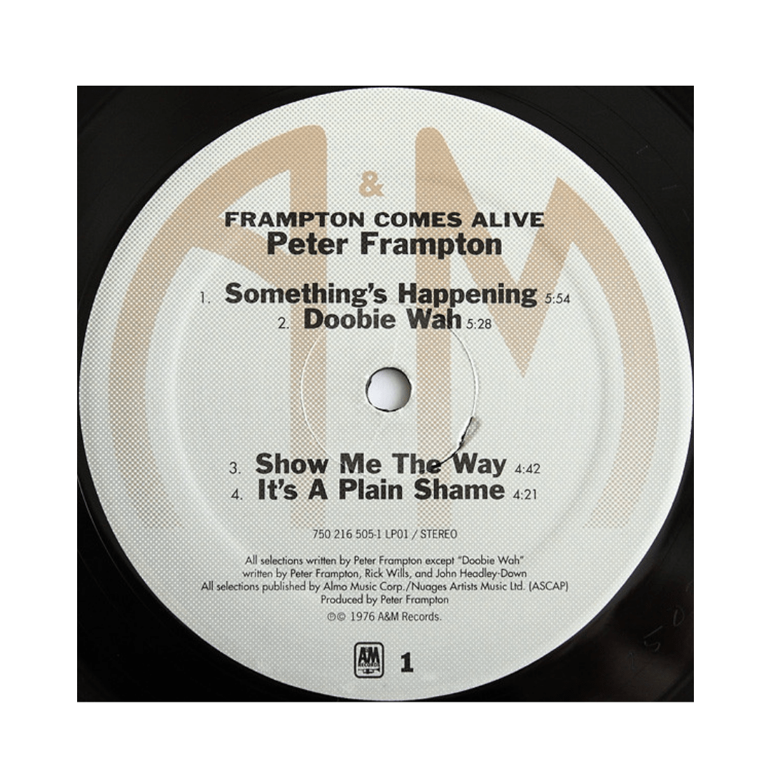 Peter Frampton Frampton Comes Alive! vinilo3