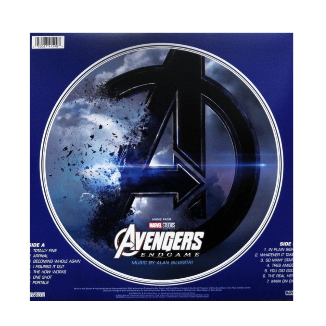 Vinilo Alan Silvestri Avengers: Endgame2
