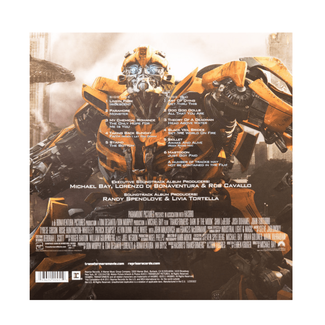 Transformers: Dark Of The Moon The Album Vinilo2