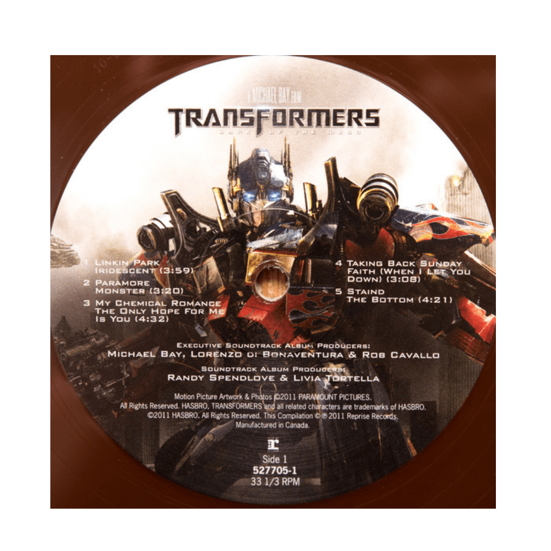 Transformers: Dark Of The Moon The Album Vinilo3