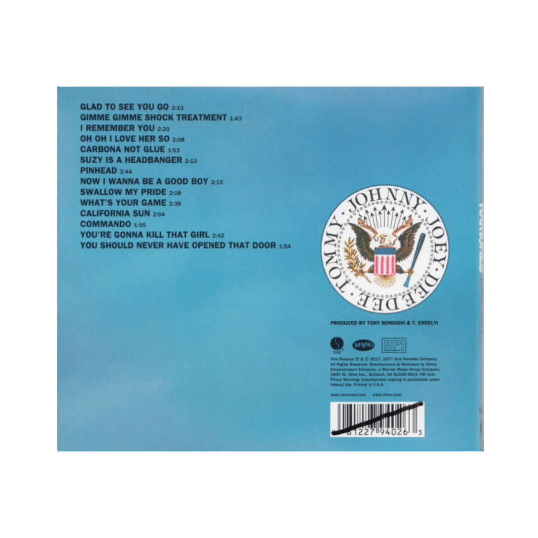 Ramones Leave Home Cd2