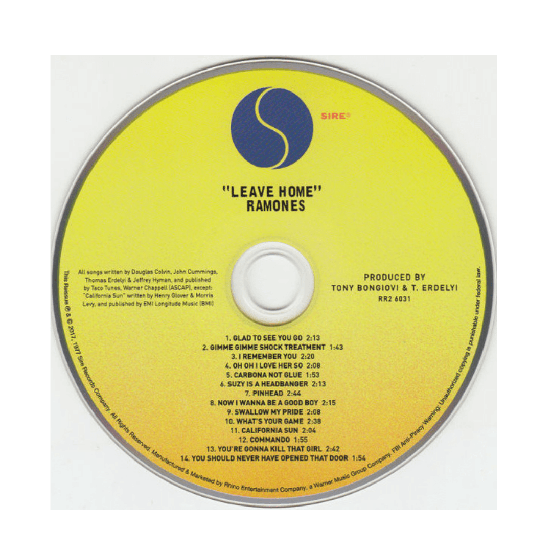 Ramones Leave Home Cd3