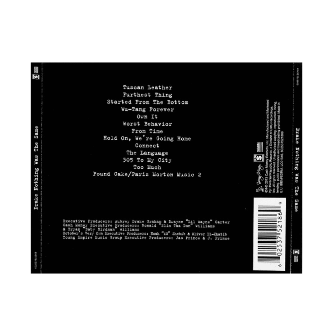 Drake Nothing Was The Same CD2