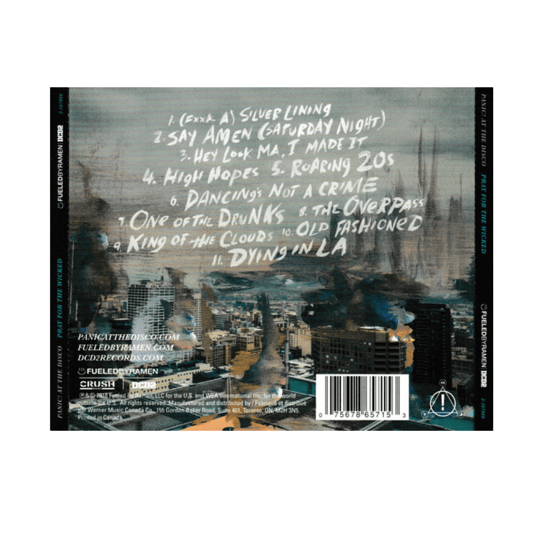 Panic! At The Disco Pray For The Wicked CD2