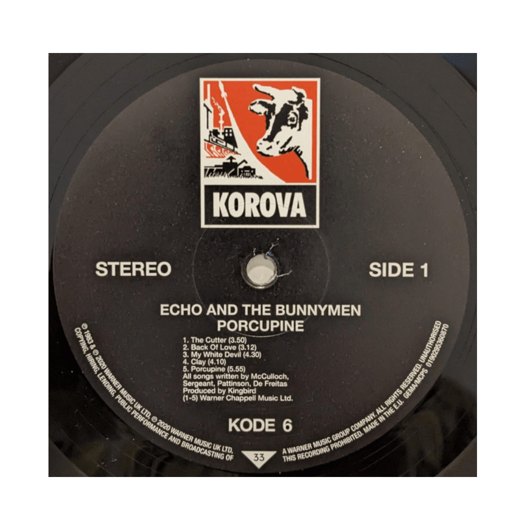 Echo & The Bunnymen Porcupine Vinilo3