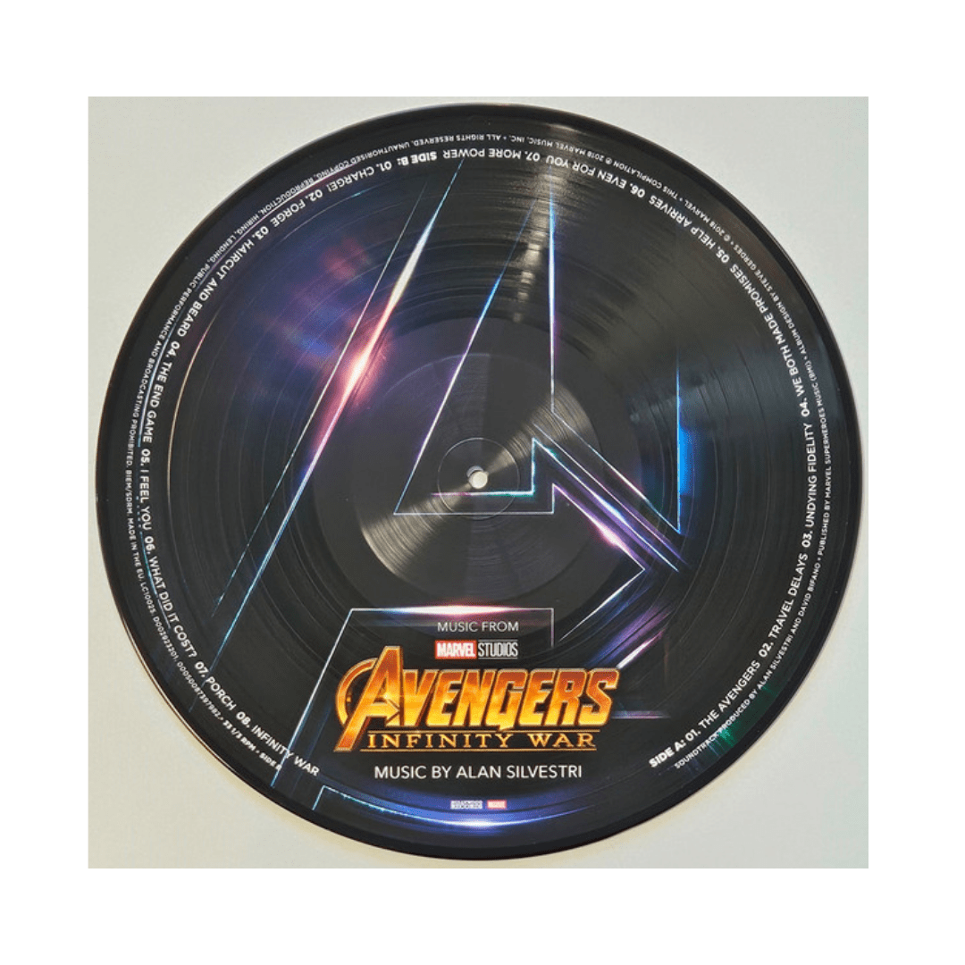 Alan Silvestri Avengers Infinity War Vinilo4