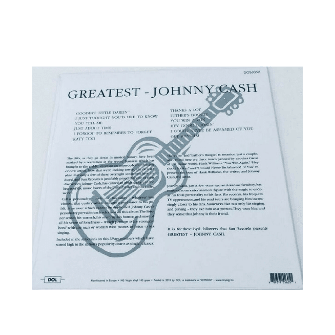 Johnny Cash Greatest! Vinilo2
