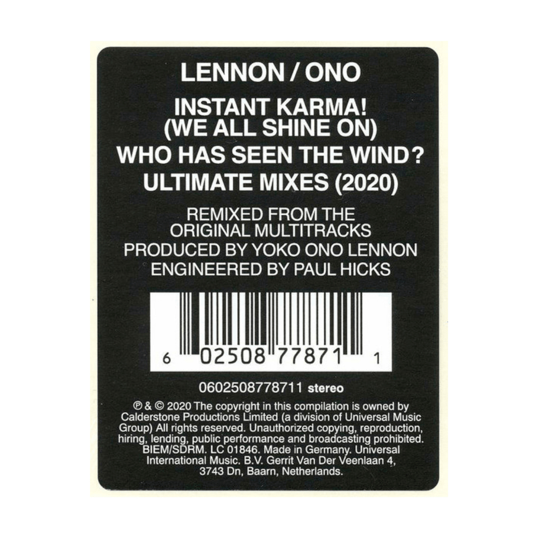Lennon Instant Karma! 7 Pulgadas Vinilo4