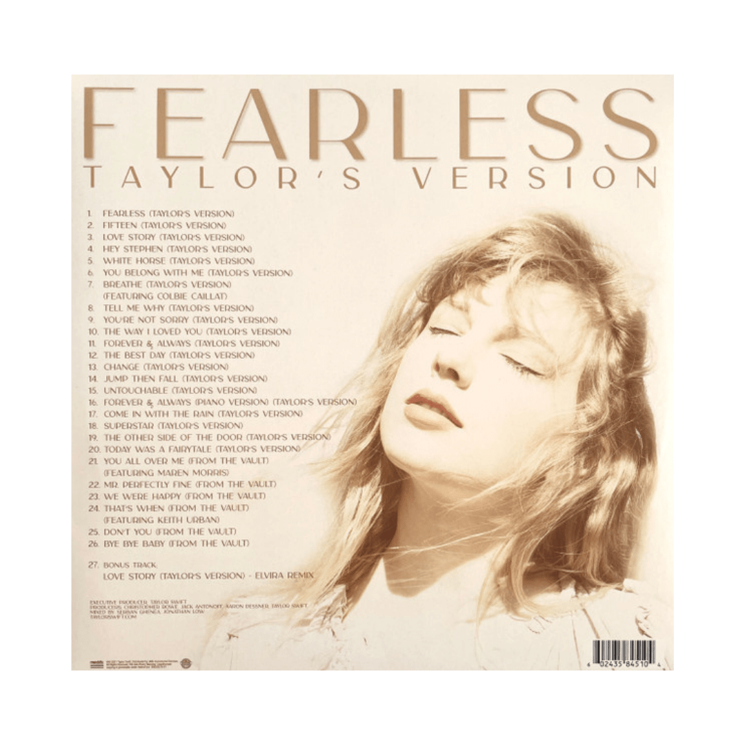 Taylor Swift Fearless (taylor's Version) Vinilo2