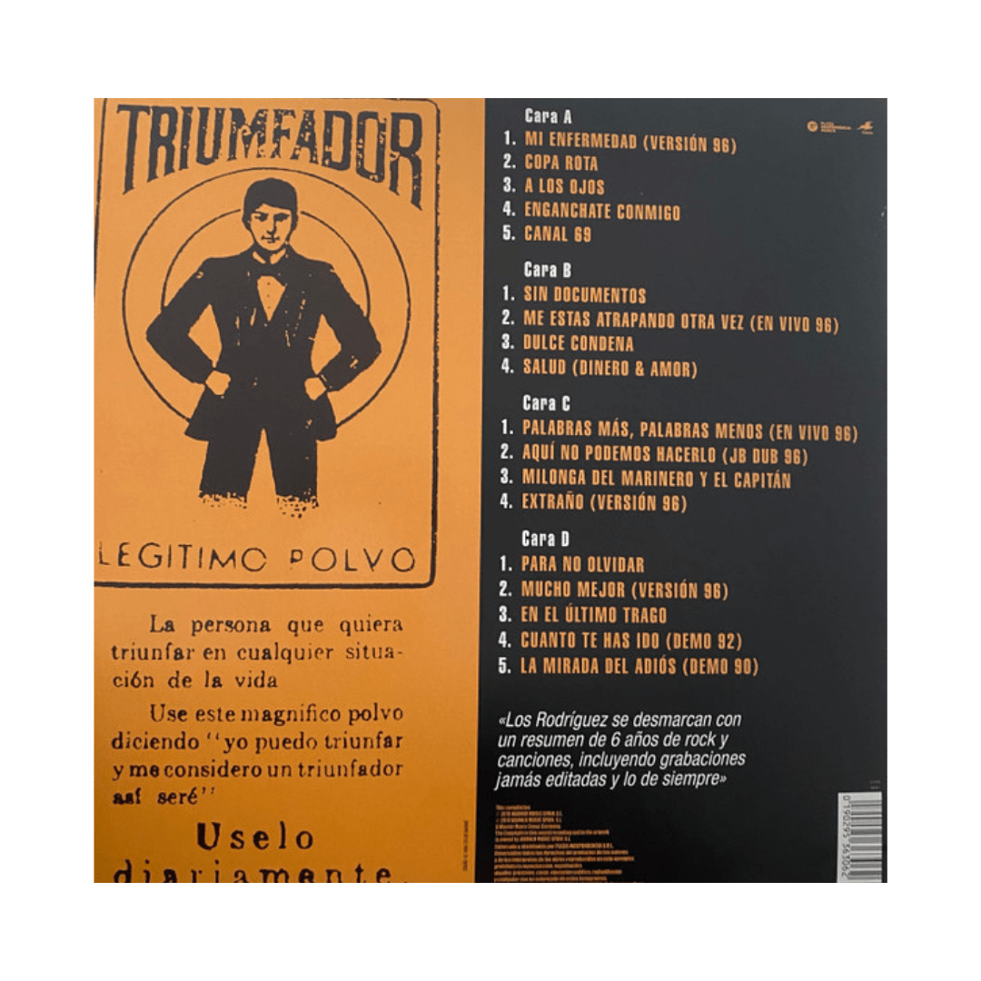 Los Rodriguez Hasta Luego Vinilo2