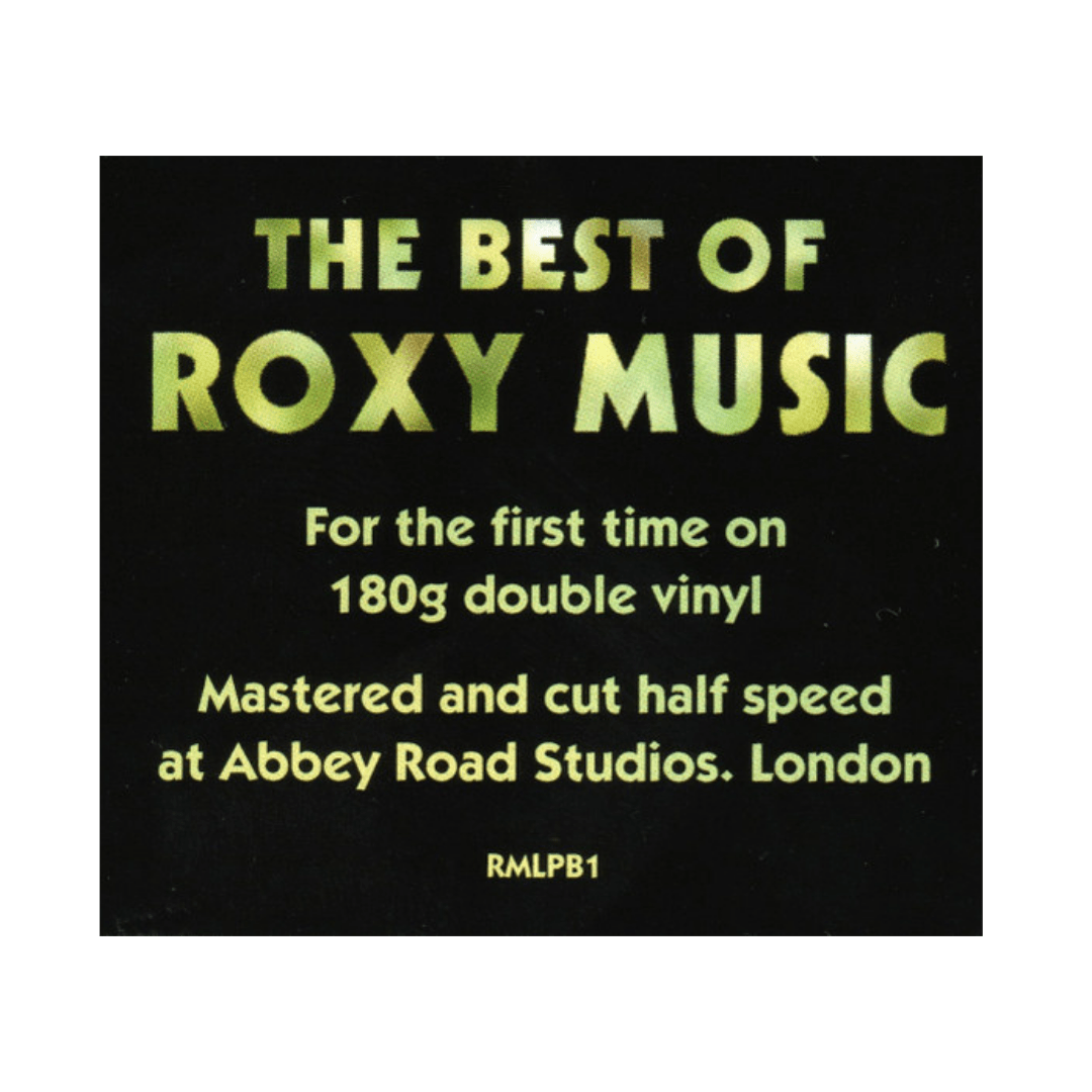 Roxy Music The Best Of Roxy Music Vinilo2