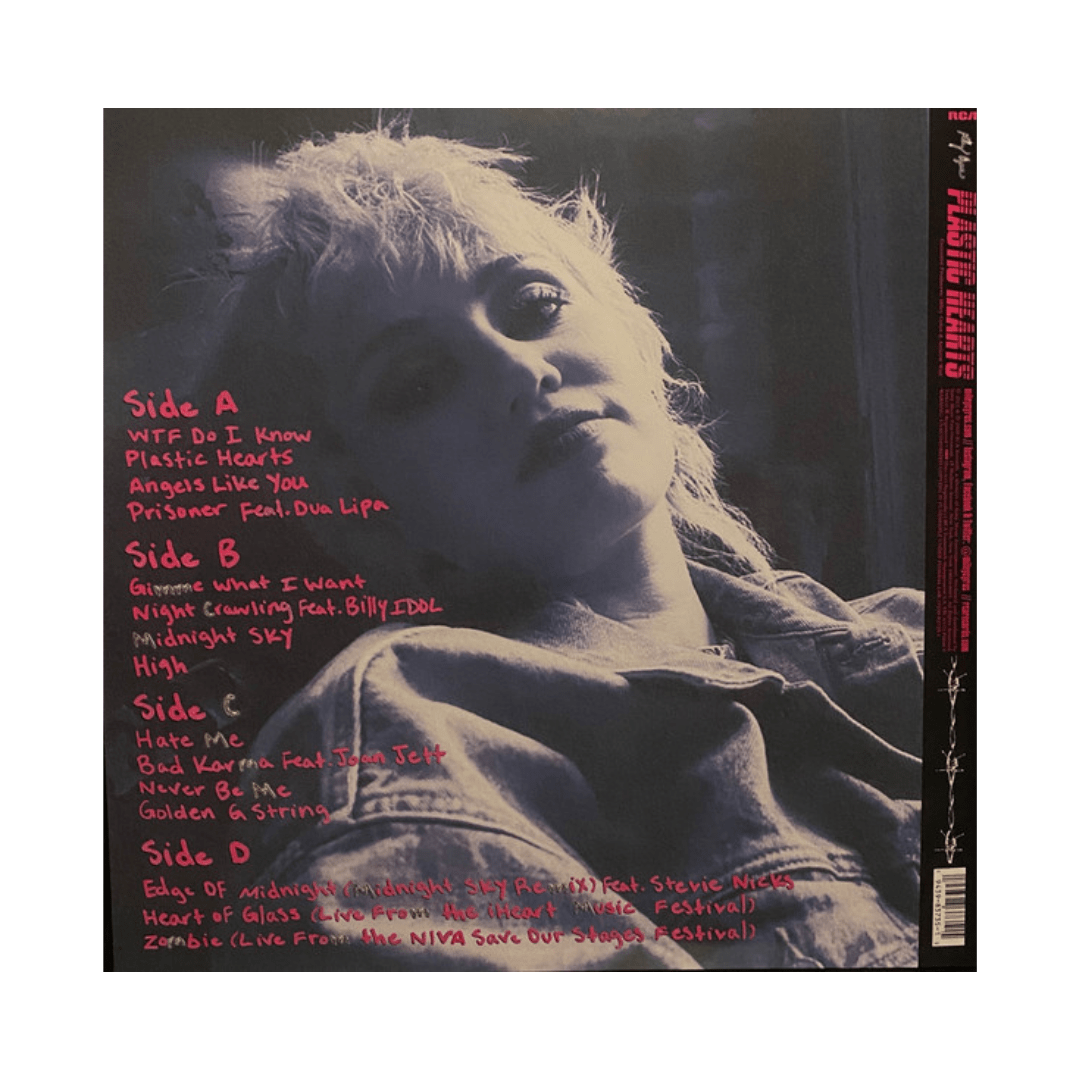 Miley Cyrus Plastic Hearts Vinilo2