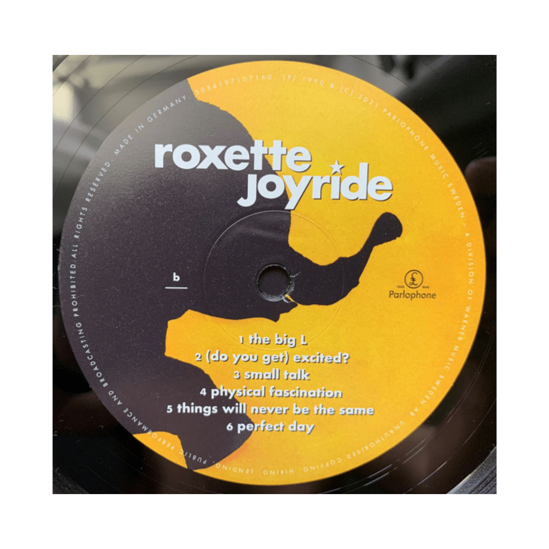 Roxette Joyride Vinilo4