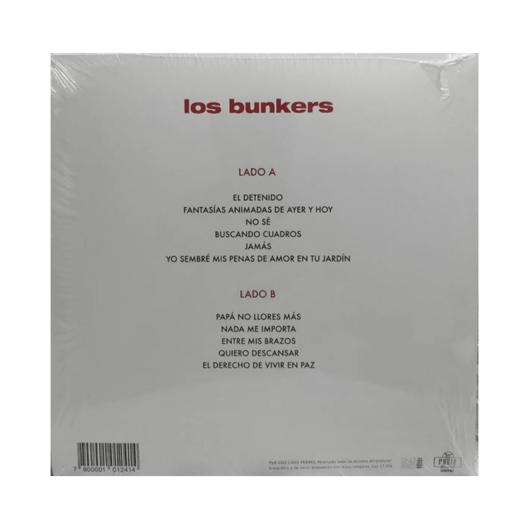 Los Bunkers Los Bunkers Vinilo2
