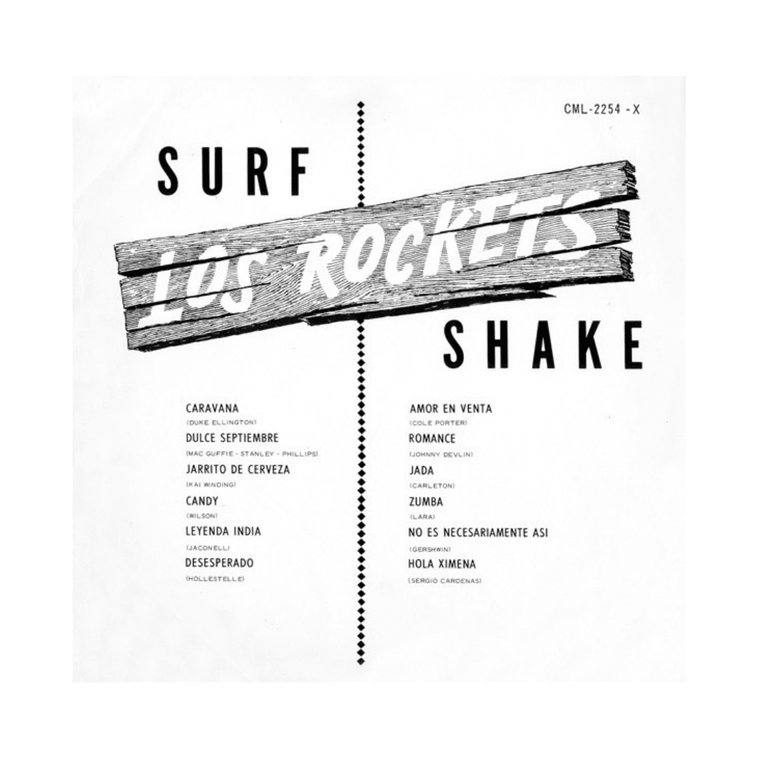 Los Rockets Surf Shake Vinilo2