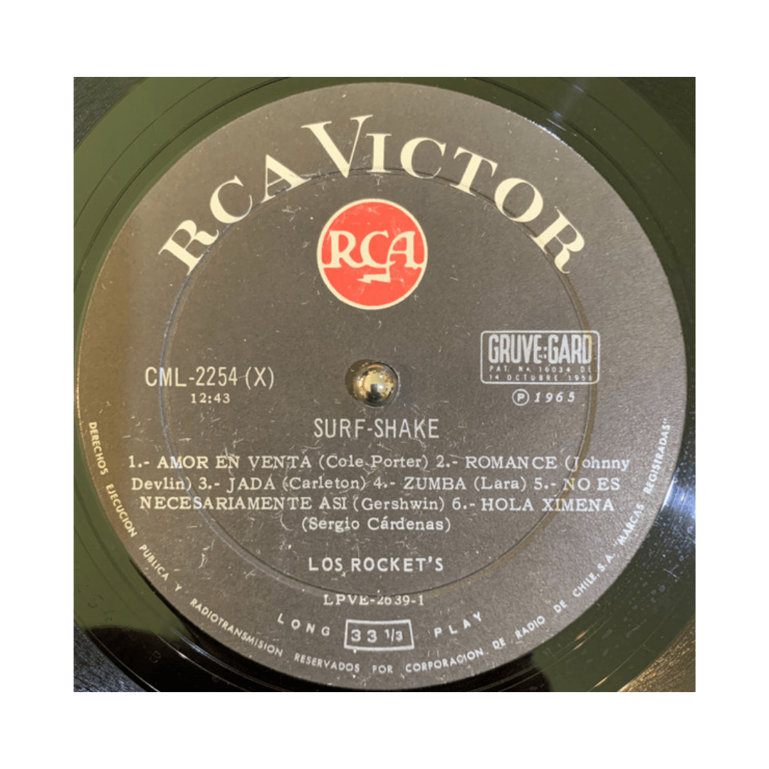 Los Rockets Surf Shake Vinilo3