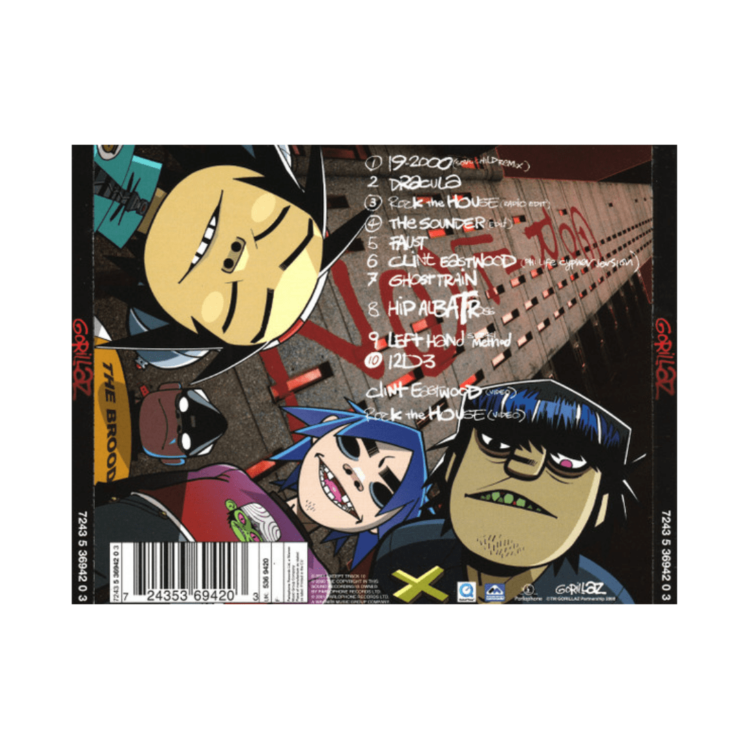 Gorillaz G Sides CD2