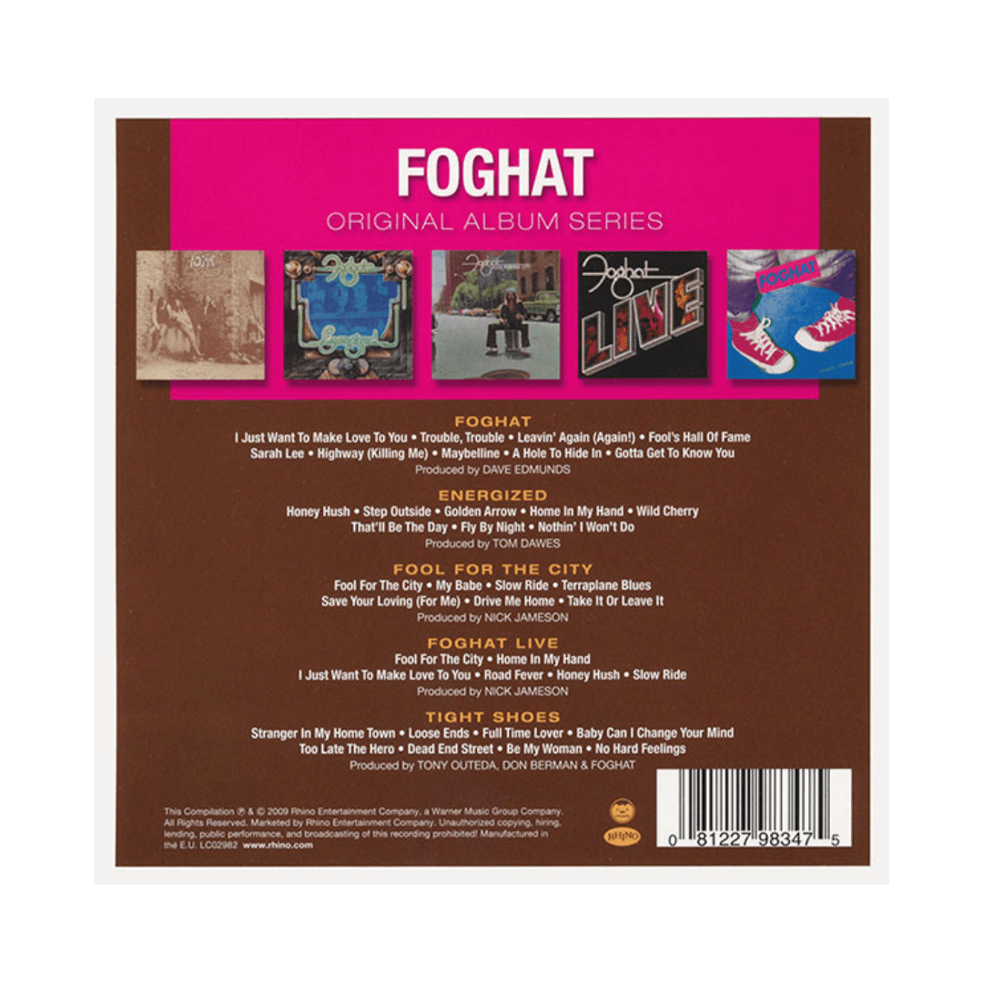 Foghat, Original Album Series, CD2