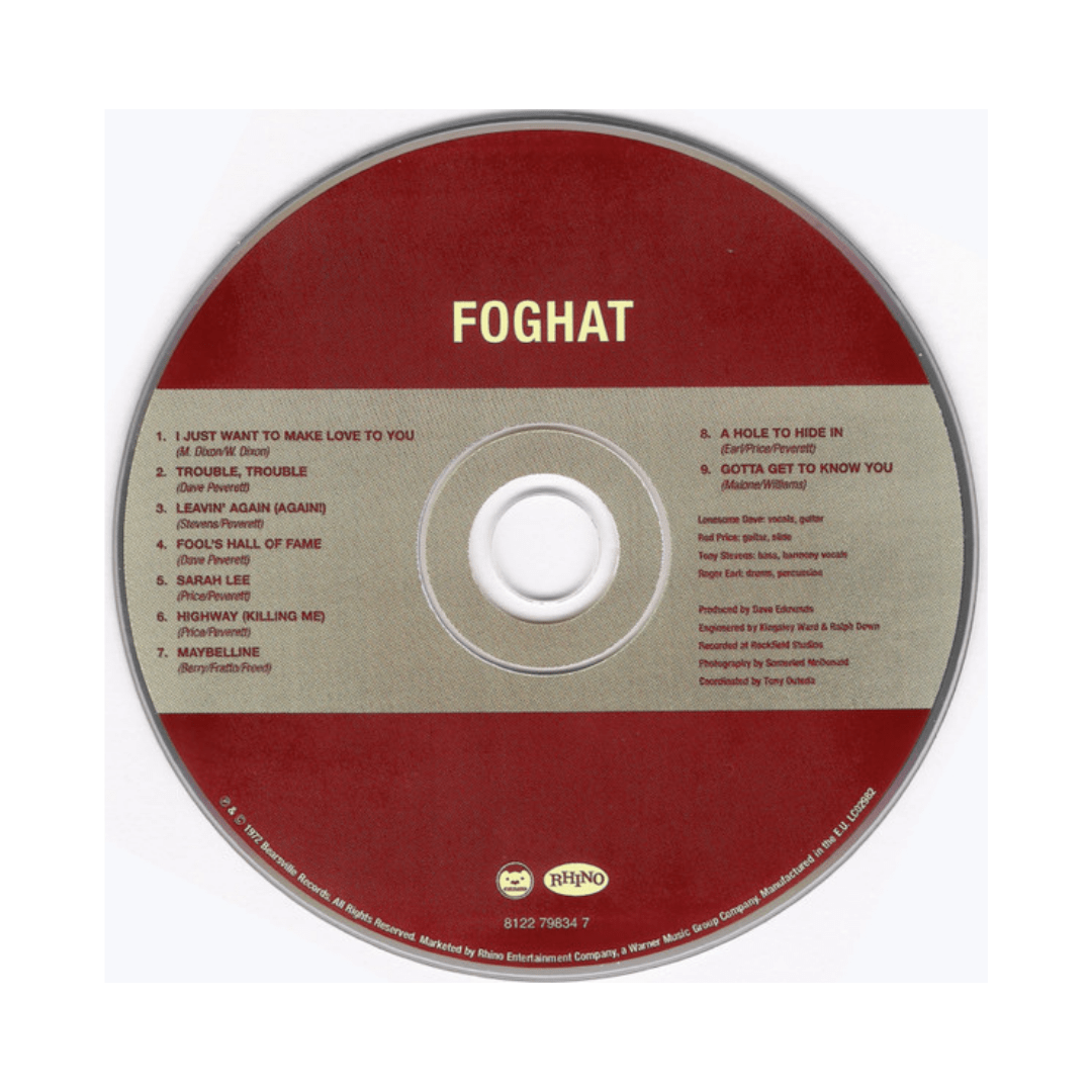 Foghat, Original Album Series, CD3