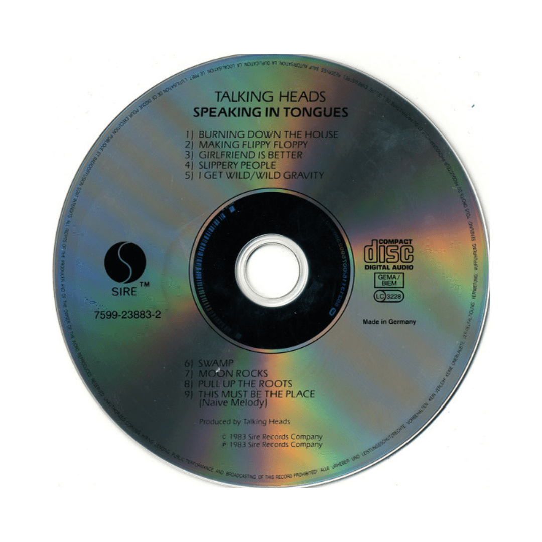 Talking Heads Speaking In Tongues CD3
