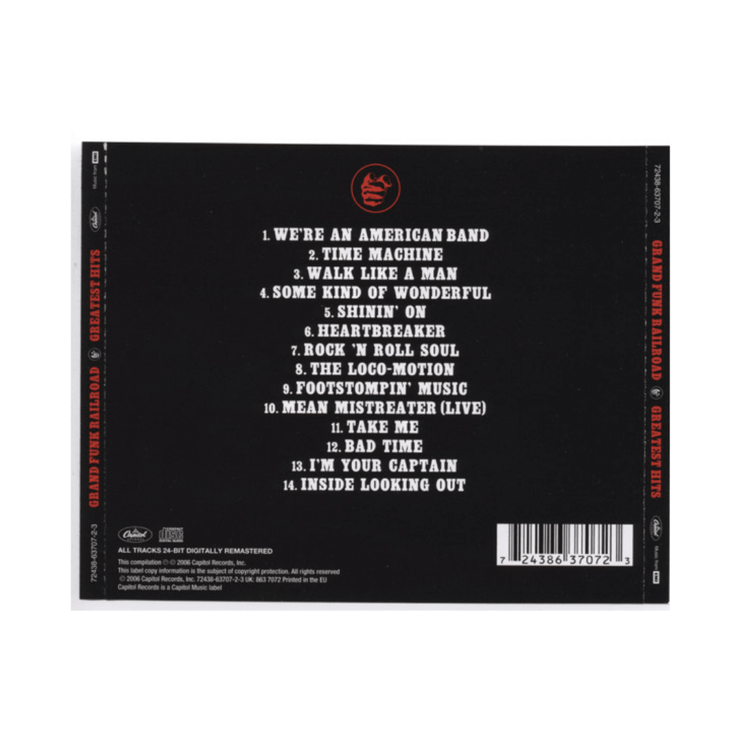 Grand Funk Railroad Greatest Hits CD2
