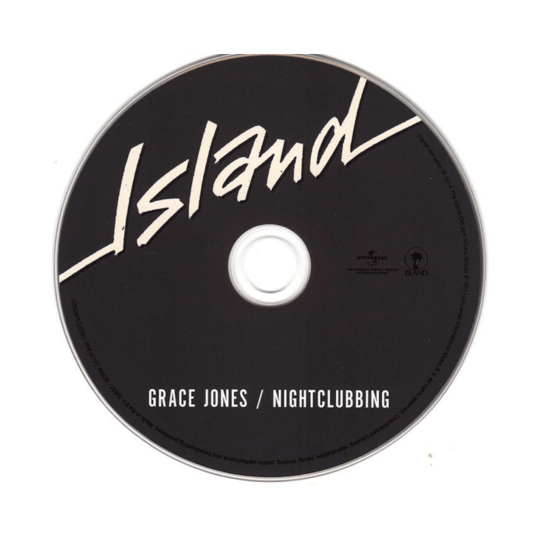 Grace Jones Nightclubbing Cd3