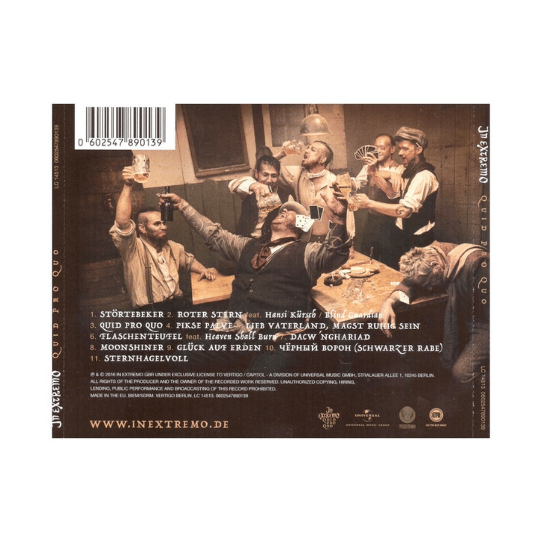 In Extremo Quid Pro Quo CD2