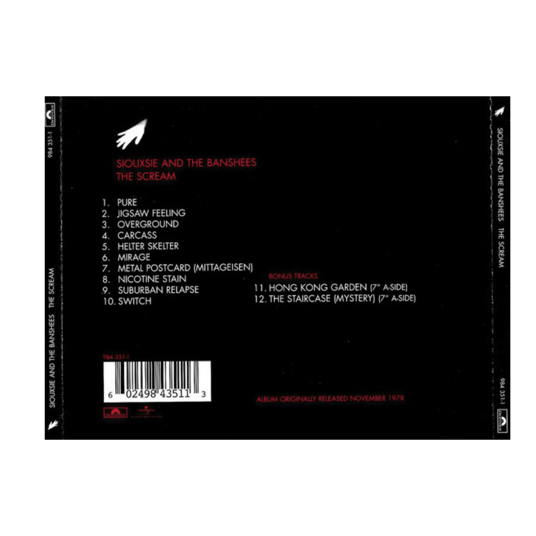 Siouxsie & The Banshees - - Siouxsie & The Banshees - The Scream CD2
