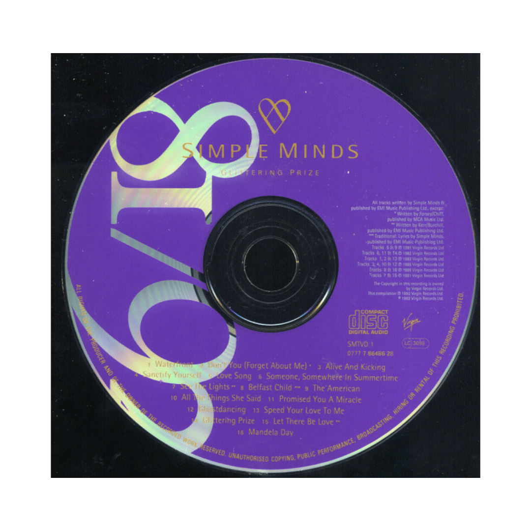 Simple Minds Glittering Prize 81/92 CD3