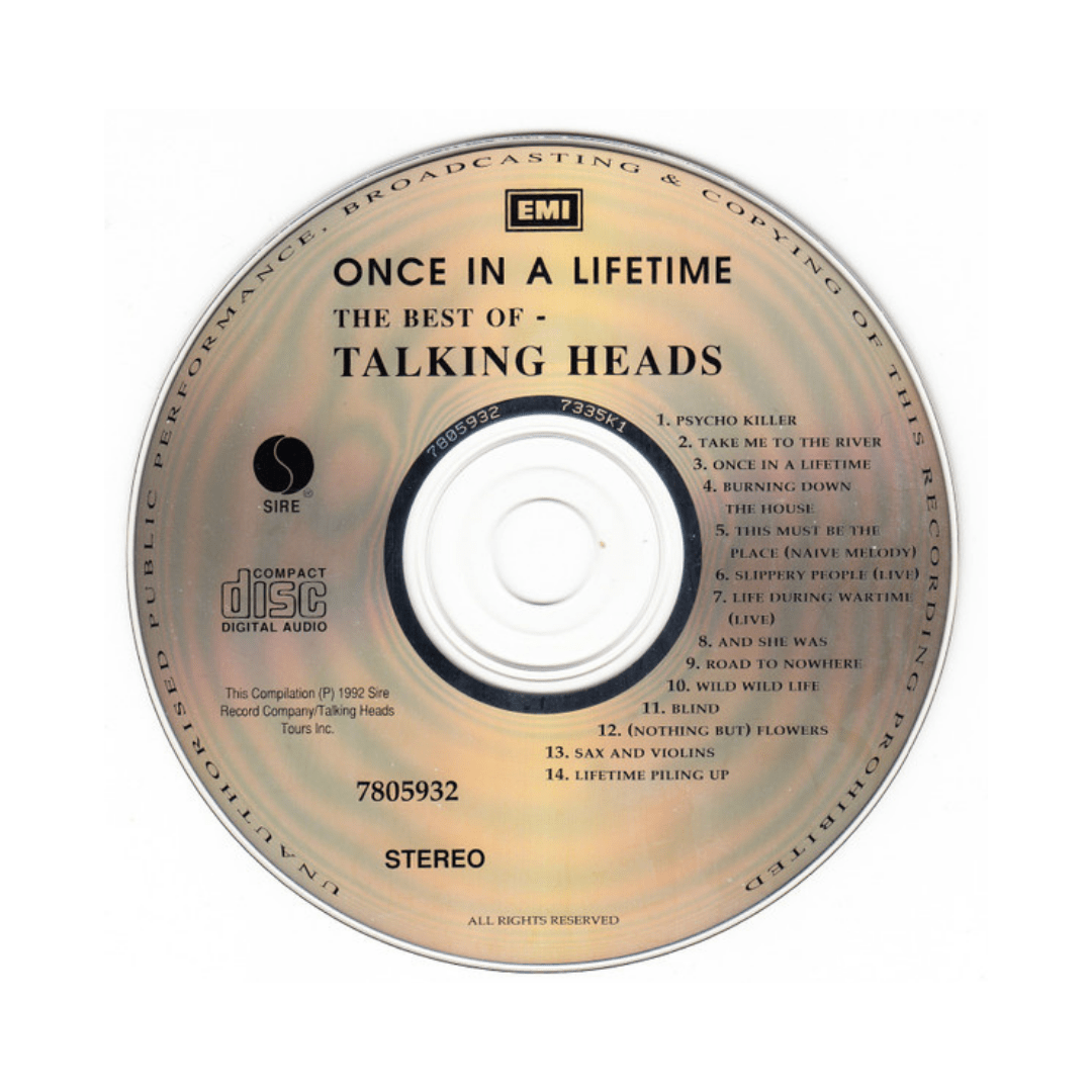 Talkingheads The Best Of - Once In A Lifetime cd3