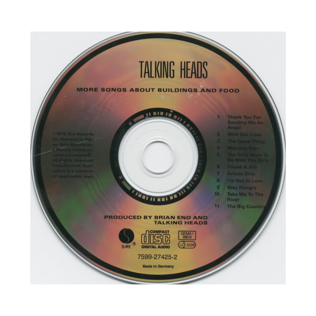 Talking Heads More Songs About Buildings And Food cd3