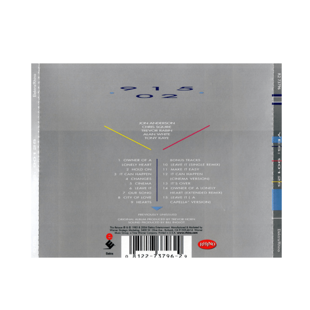 Yes - 90125 1983 (remasterización Europea + 6 Bonus) cd2