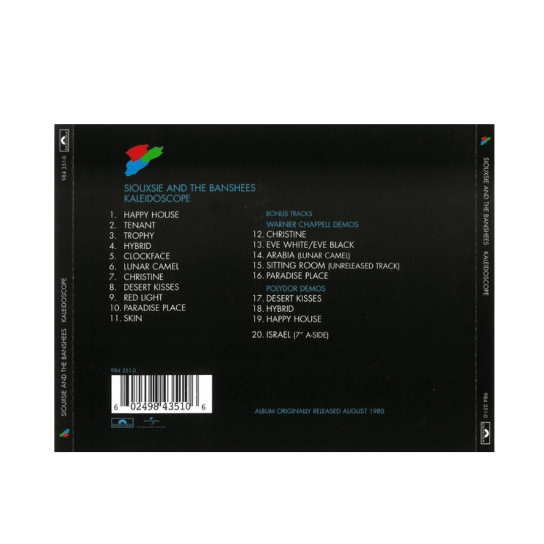 Siouxsie And The Banshees Kaleidoscope CD2