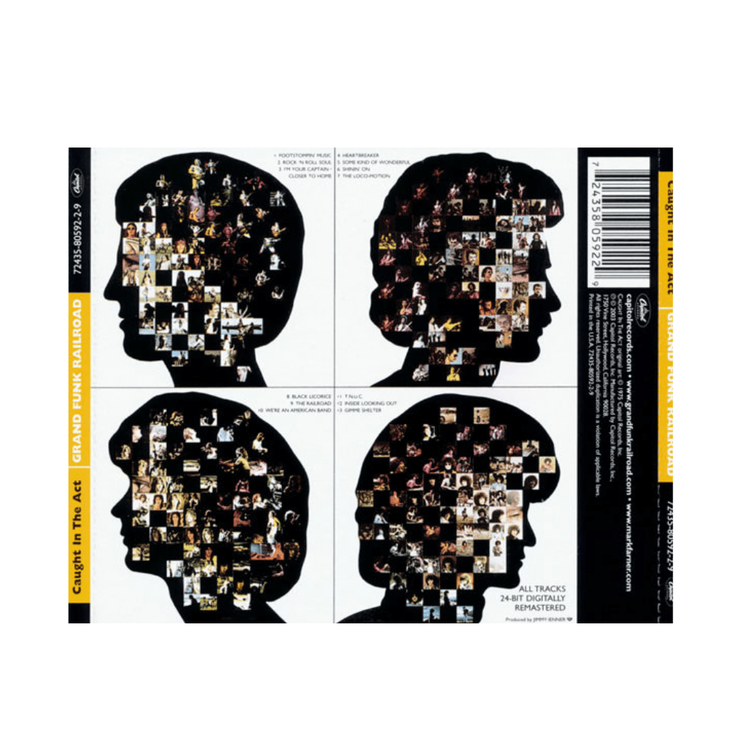 Grand Funk Railroad Caught In The Act Cd2