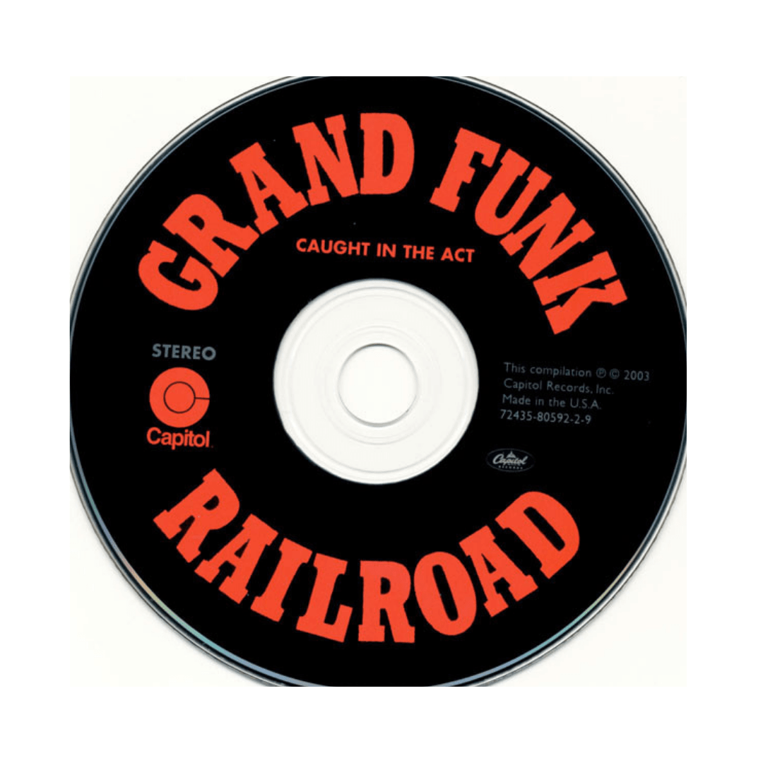 Grand Funk Railroad Caught In The Act Cd3