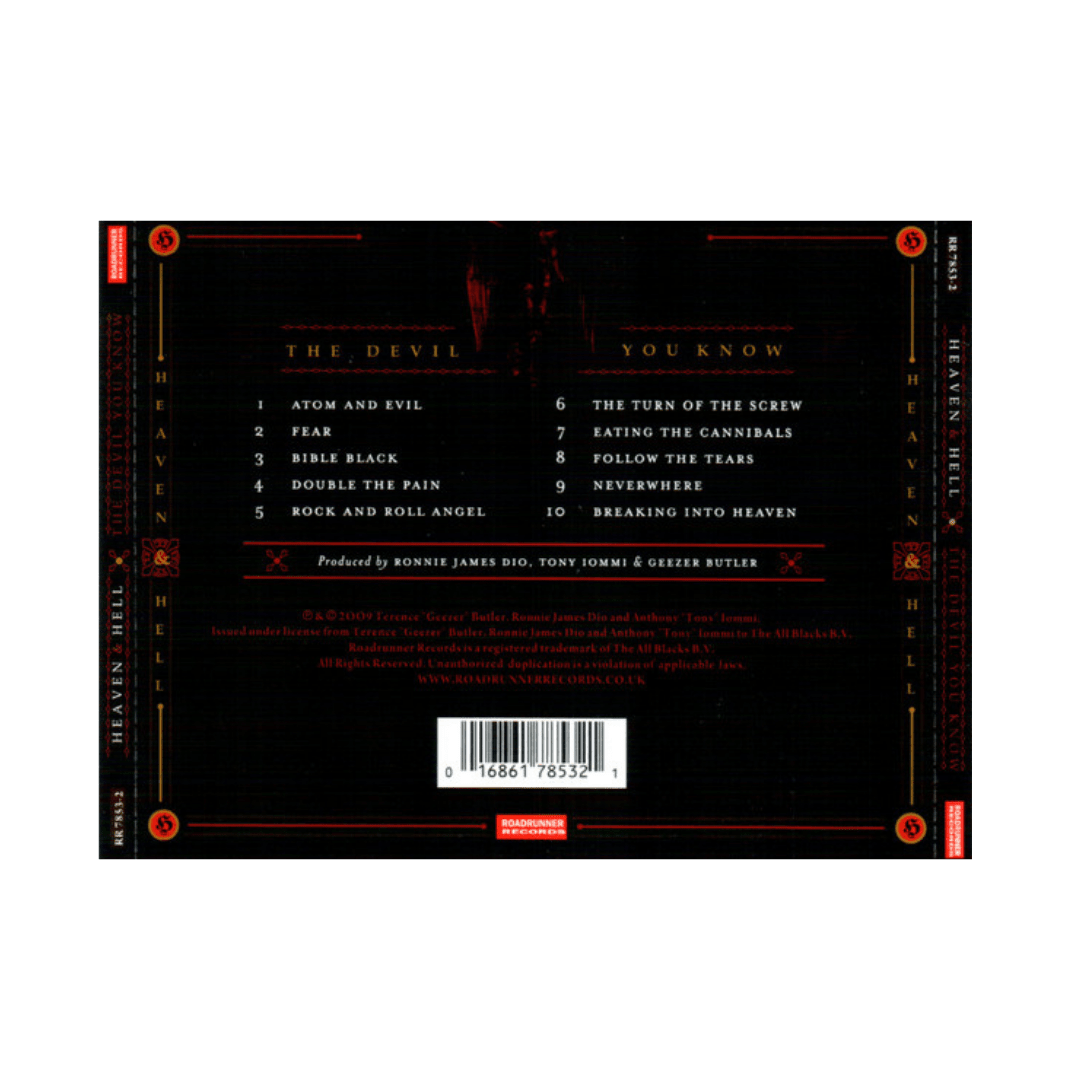 Heaven And Hell - The Devil You Know cd2