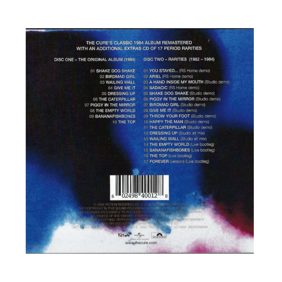 The Cure The Top Deluxe (2) CD2
