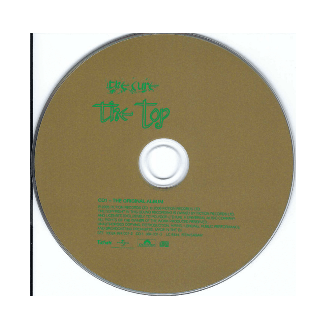 The Cure The Top Deluxe (2) CD4