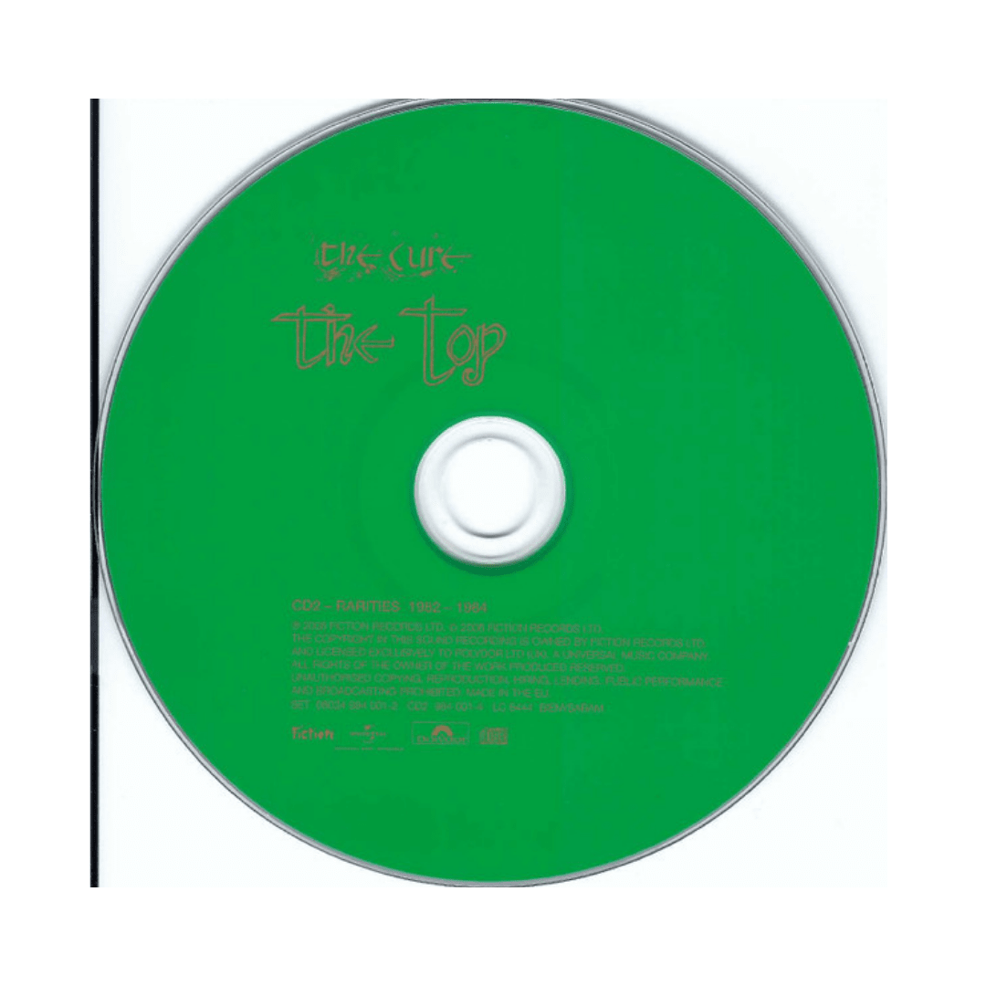 The Cure The Top Deluxe (2) CD3