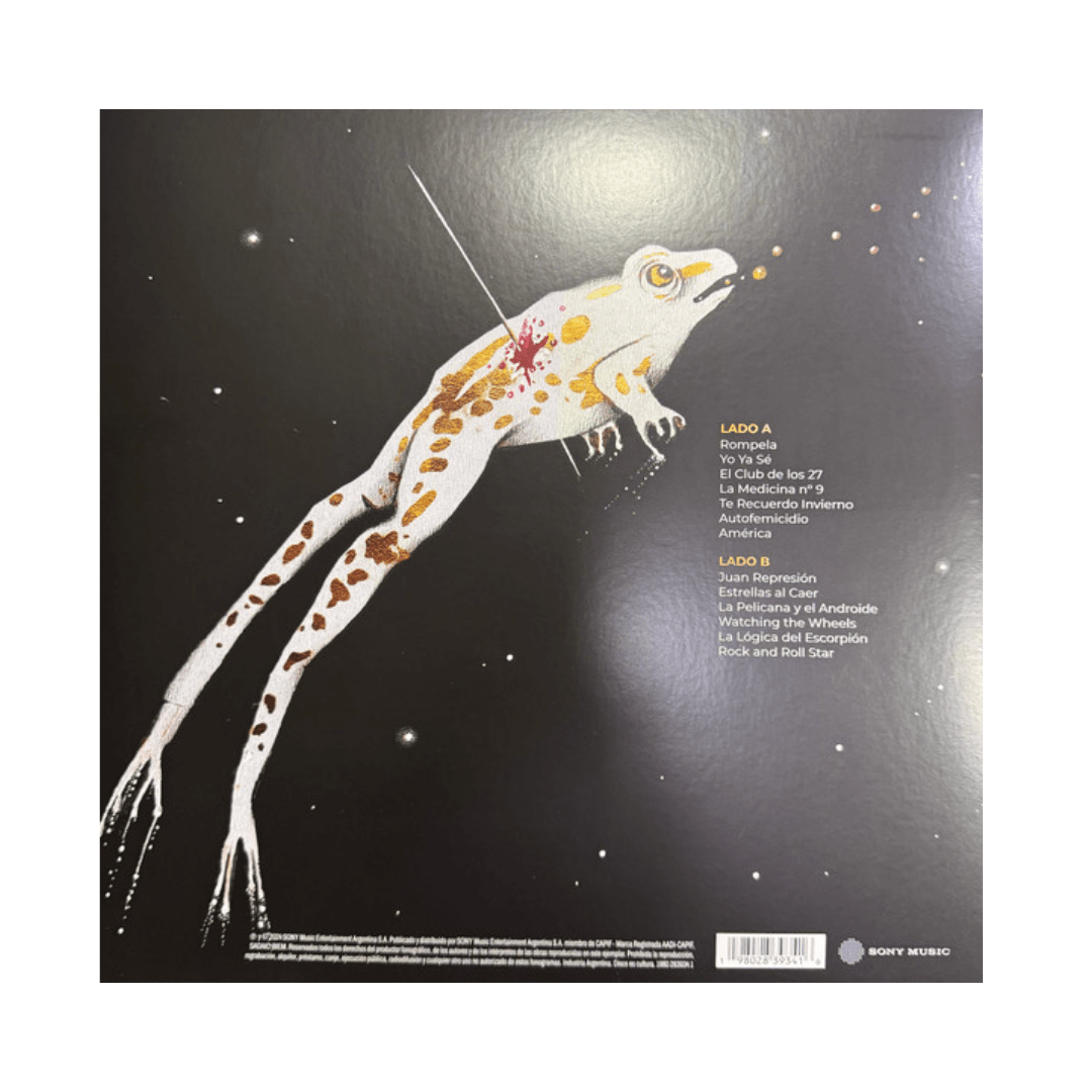 Charly García - La Lógica Del Escorpión Estándar Vinilo2